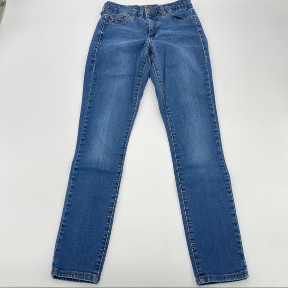Topshop Women’s Jeans In Mid Wash Blue Size 26 - Picture 2 of 13